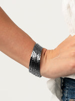 Bauble headed Black Bracelet (Paparazzi)