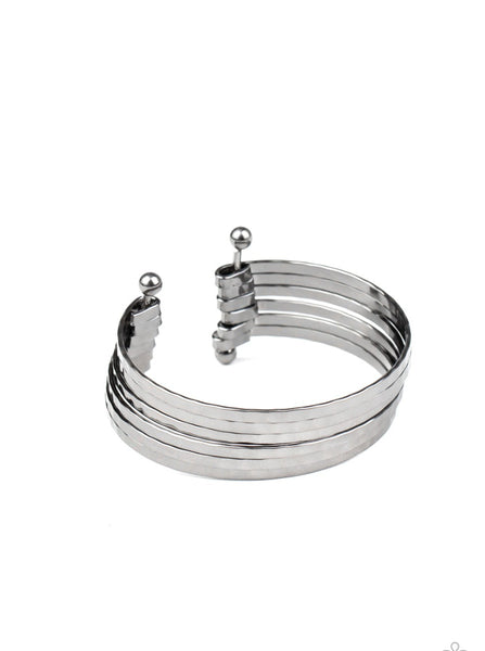 Bauble headed Black Bracelet (Paparazzi)