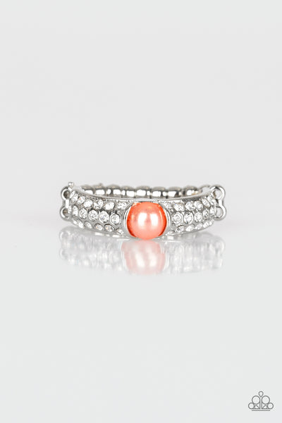 Brighten Your Day orange ring (Paparazzi)