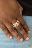 Can Only Go UPSCALE from here Gold (Paparazzi)