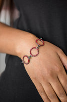 Dress the Part Red Bracelet (Paparazzi)