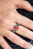 Pep Talk Red Ring paparazzi