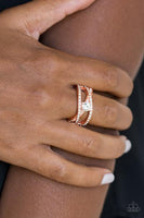 Prepare To Be Dazzled Brass Ring paparazzi
