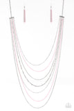 Radical Rainbows pink necklace paparazzi
