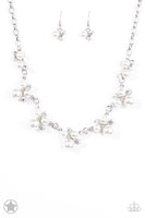 Toast To Perfection white necklace paparazzi