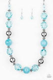 Very Voluminous Blue necklace (paparazzi)