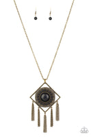 Paparazzi Sandstone Solstice - Brass (Paparazzi)