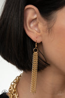 SCARFed for Attention - Gold (Paparazzi)