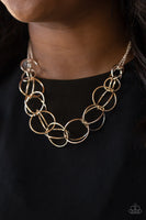 Space Walk Rose Gold Necklace