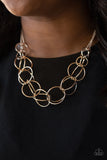Space Walk Rose Gold Necklace
