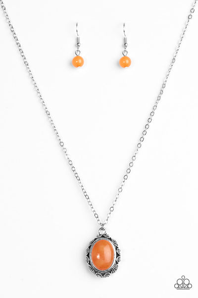 Stone Simplicity - Orange (Paparazzi)