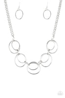 Urban Orbit Silver Necklace