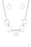 Urban Orbit Silver Necklace
