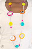 kaleidoscopically captivating multi necklace paparazzi