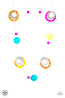 kaleidoscopically captivating multi necklace paparazzi