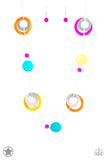 kaleidoscopically captivating multi necklace paparazzi