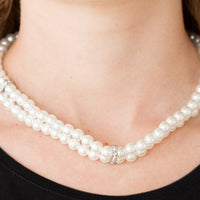 Put on your party dress- White (Paparazzi)