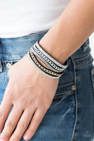 Paparazzi Bracelet ~ Fashion Fiend - Black (Paparazzi)