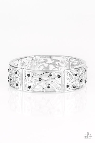 yours and vine black bracelet paparazzi